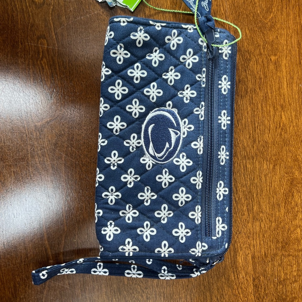 Vera Bradley Penn State wristlet